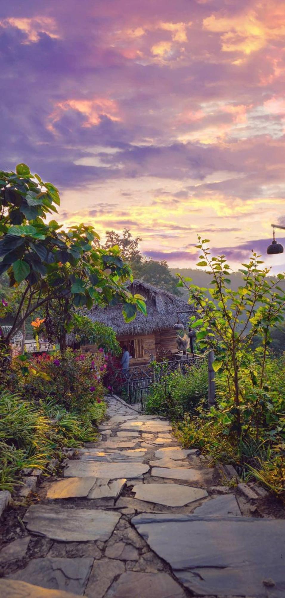 Ecolodge Ke Nenh Dien Bien Ban Hin Lom 外观 照片